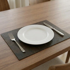 Leren Placemat - Brown - Rechthoek
