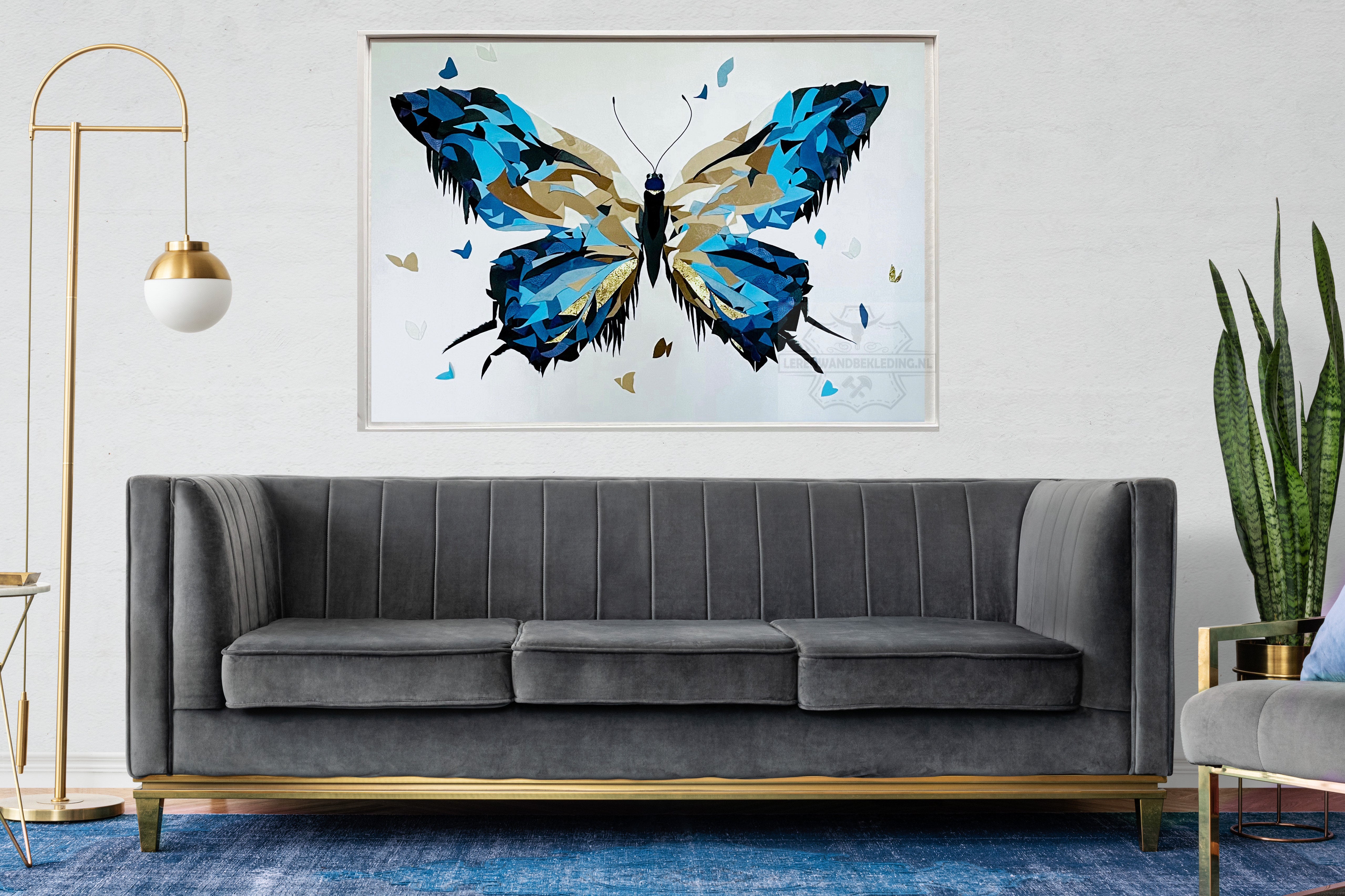 Butteryfly In Blue