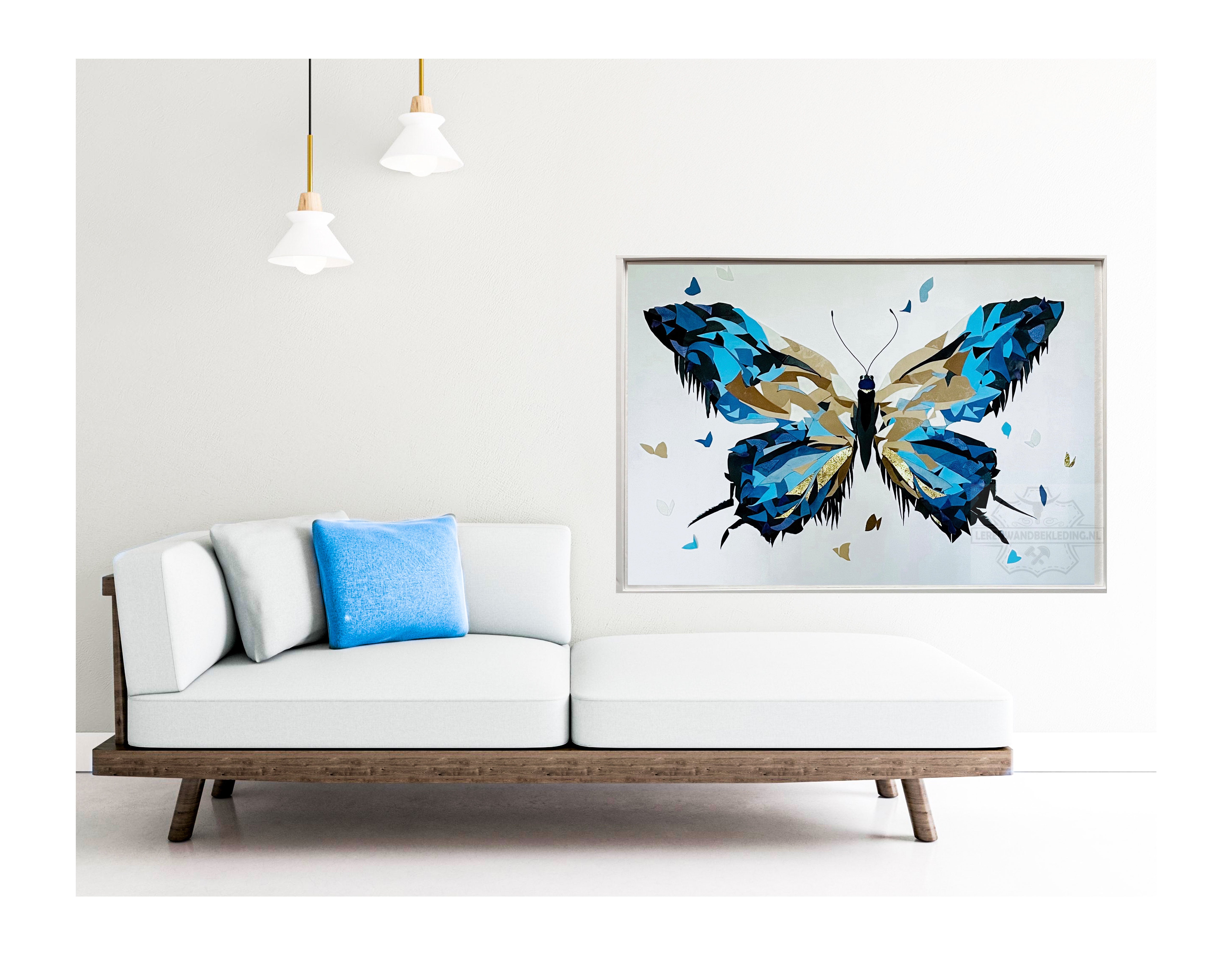 Butteryfly In Blue