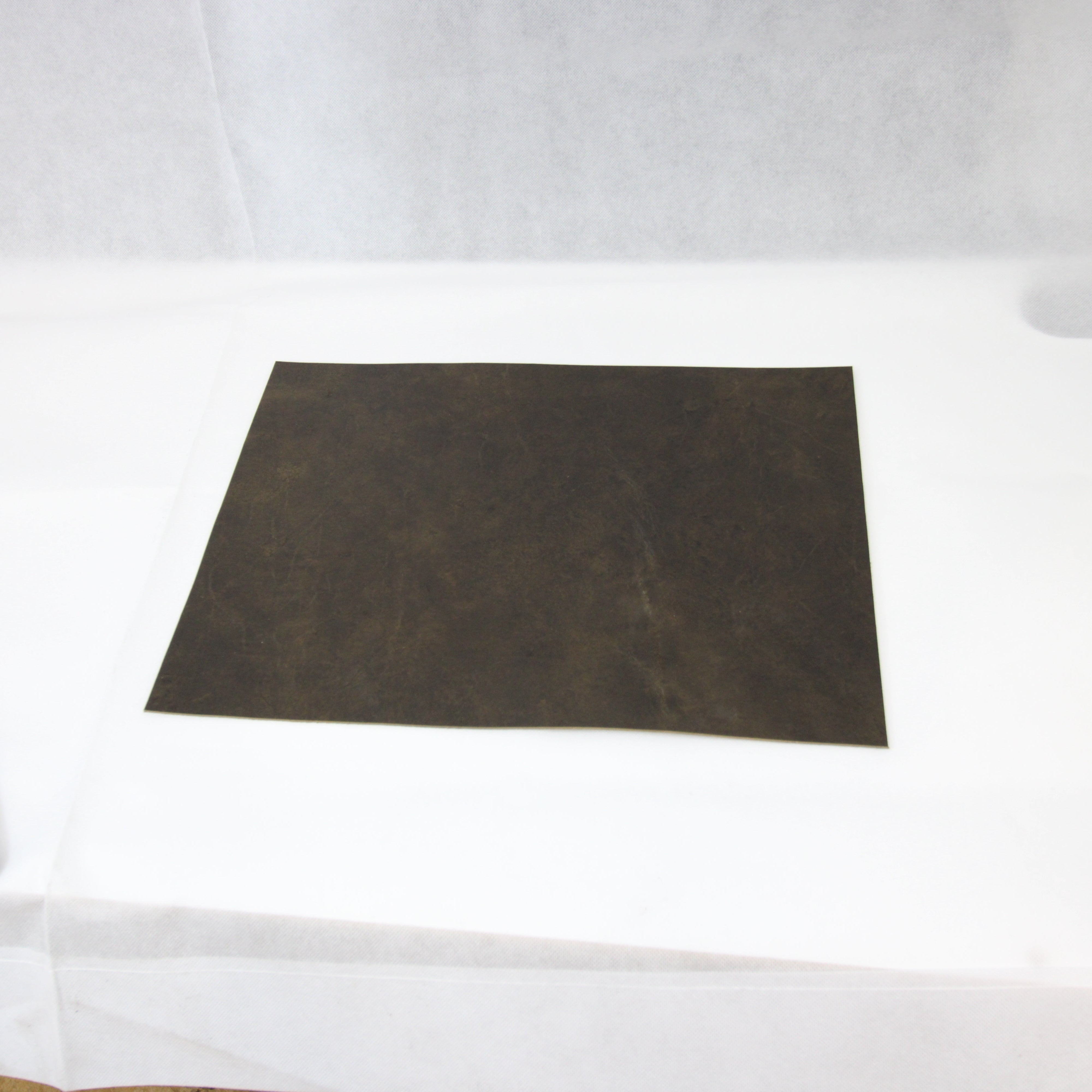 Leren placemats Dark Olive