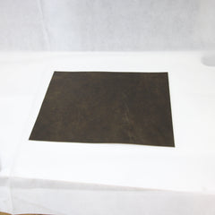 Leren placemats Dark Olive