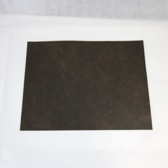 Leren placemats Dark Olive